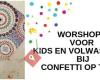 Confetti op Tafel - Knutselmaterialen Kinderfeestjes Workshops