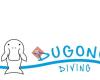 Dugong diving