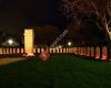 Lichtjes op oorlogsgraven Valkenburg ZH